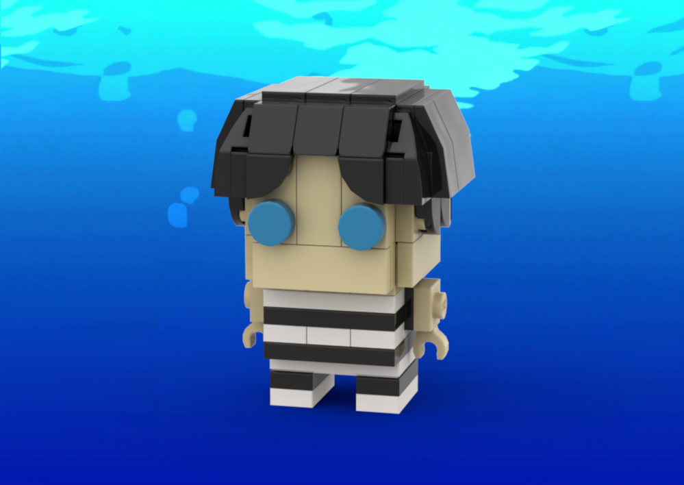 LEGO MOC Persona 3 Artemisia BrickHead by goldengamer72