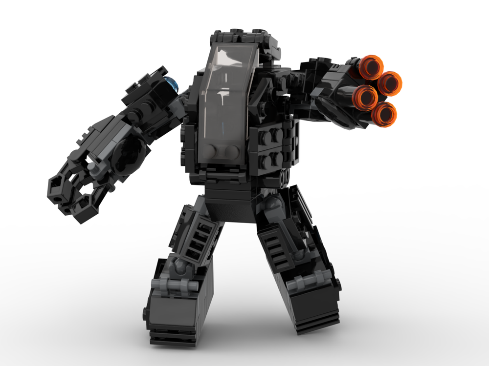 LEGO MOC Mecha by Heros_Bricks | Rebrickable - Build with LEGO