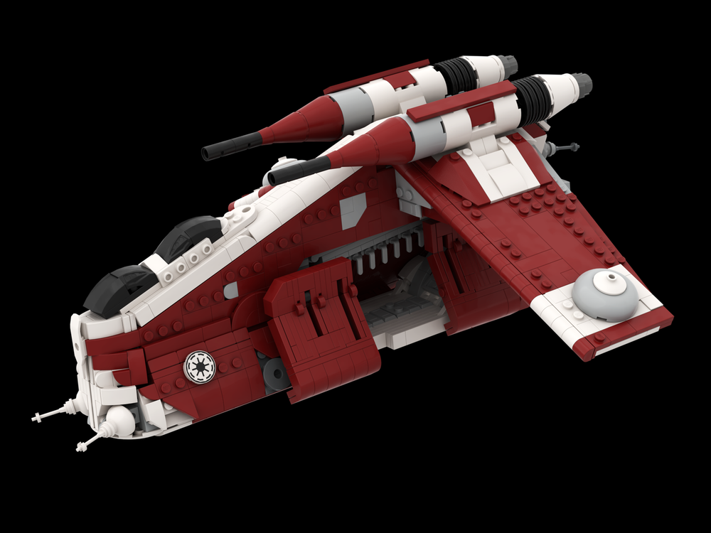 LEGO MOC Coruscant Guard Gunship by Marius2002 | Rebrickable - Build ...