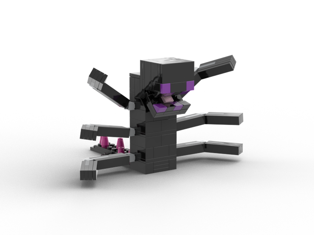 Enderman and Enderlings (Minecraft Dungeons) by 1i2l3l4a5g6e7r on