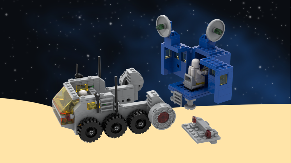 LEGO MOC-153241 Classic Space Reimagined: All-Terrain Vehicle 6927 by ...
