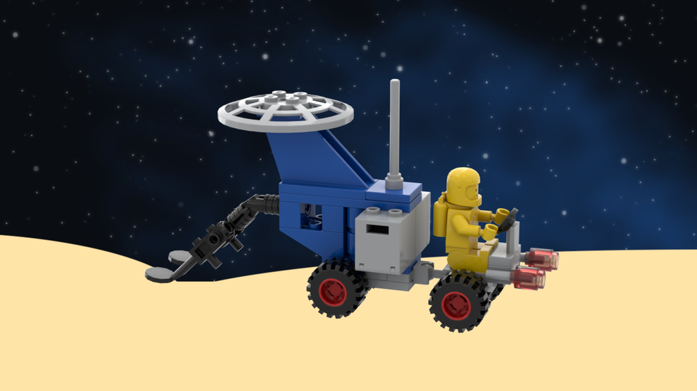 LEGO MOC-153244 Classic Space Reimagined: Seismologic Vehicle 6844 by ...