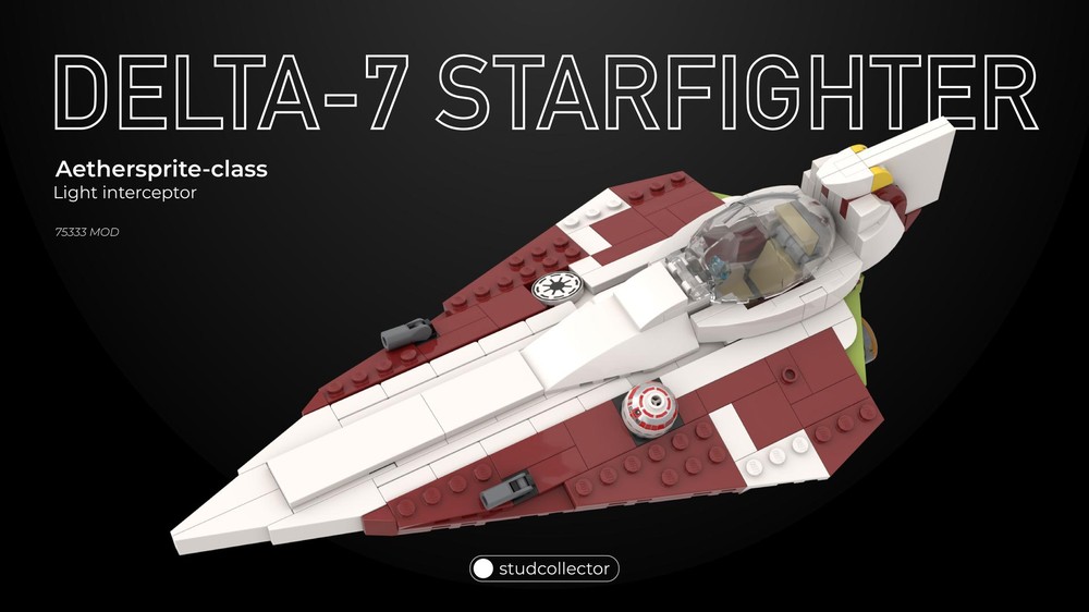 delta 7 starfighter lego