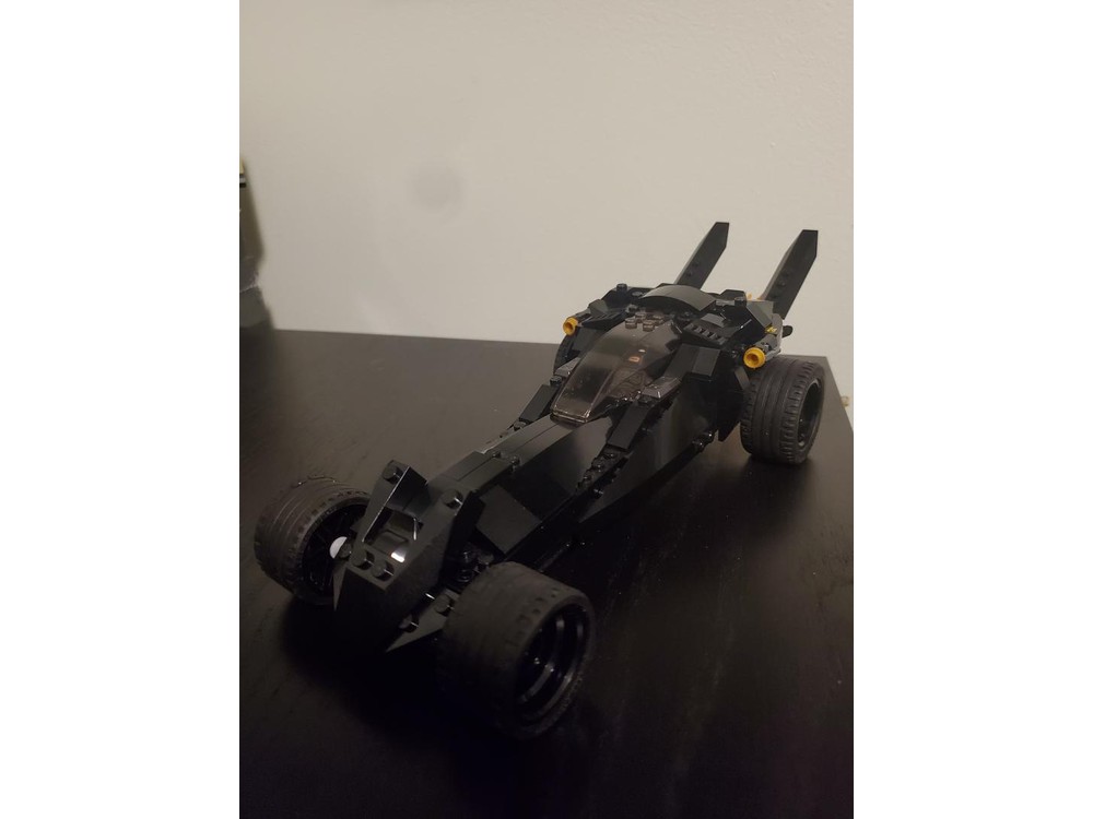 LEGO MOC Pull-Back Batmobile by itsphlippy | Rebrickable - Build with LEGO