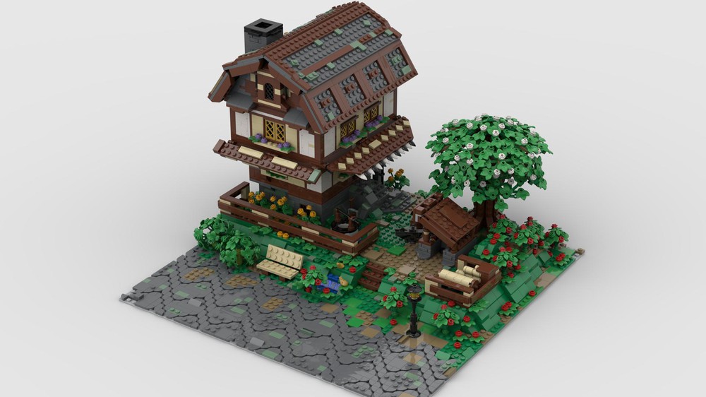 Lego Moc Bree Blacksmith By Rogdush 