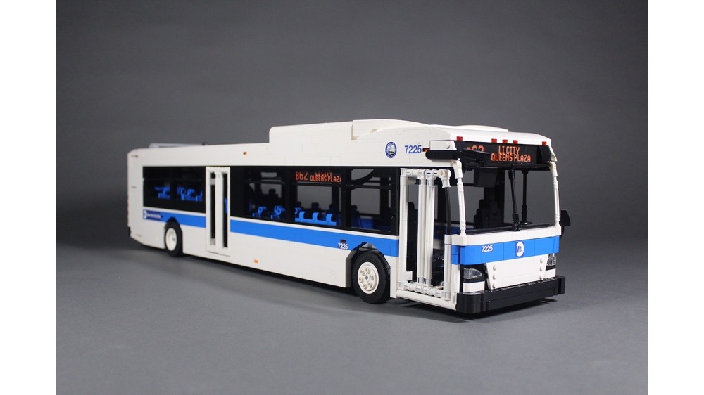 るいページ LEGO MOC 2015 New Flyer XD40 MTA Bus by JLiu15 | Rebrickable