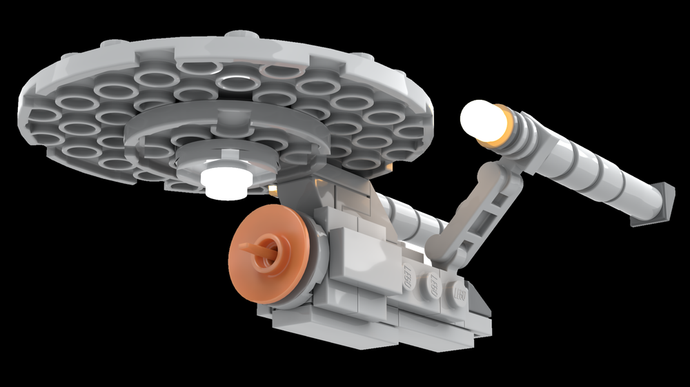 LEGO MOC USS Enterprise TOS by legoman1111 | Rebrickable - Build with LEGO