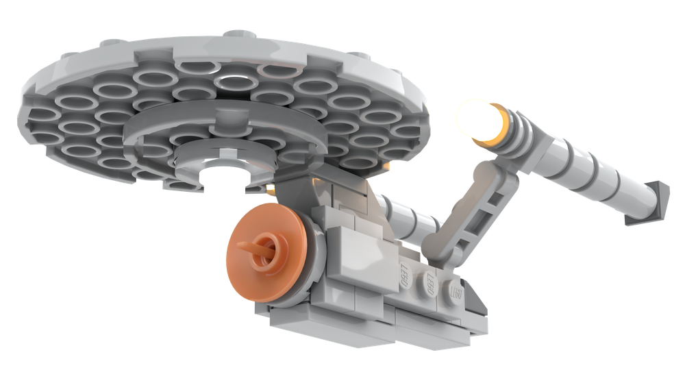LEGO MOC USS Enterprise TOS by legoman1111 | Rebrickable - Build with LEGO