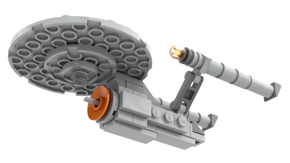 LEGO MOC USS Enterprise TOS by legoman1111 | Rebrickable - Build with LEGO