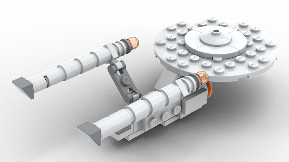LEGO MOC USS Enterprise TOS by legoman1111 | Rebrickable - Build with LEGO