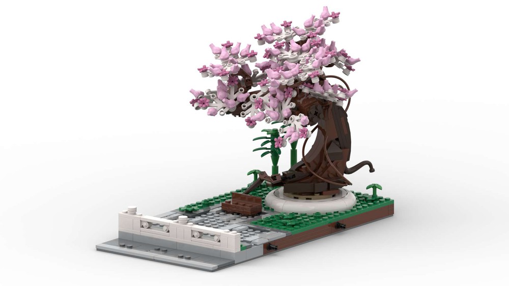 LEGO MOC 10281 Bonsai tree branch Rebuild by SFH_Bricks