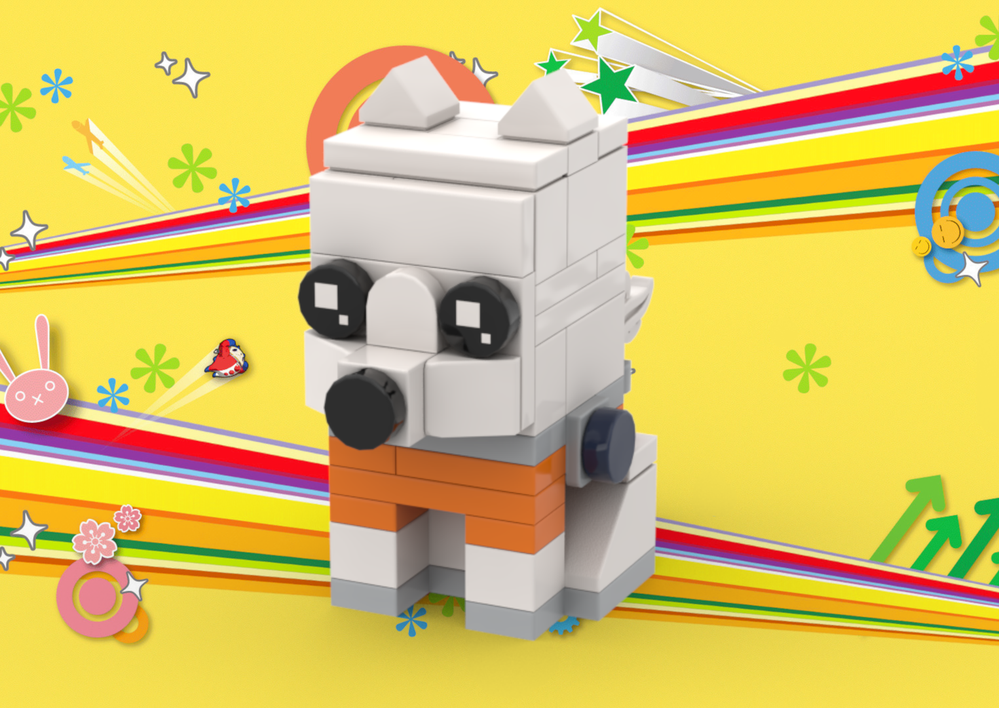 LEGO MOC Persona 4 Arena Koromaru BrickHead by goldengamer72 ...