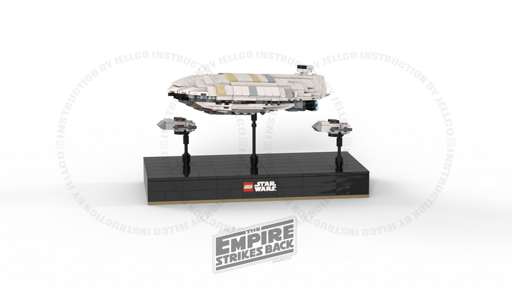 LEGO MOC Micro Diorama Escape from HOTH : Desktop version by jellco ...