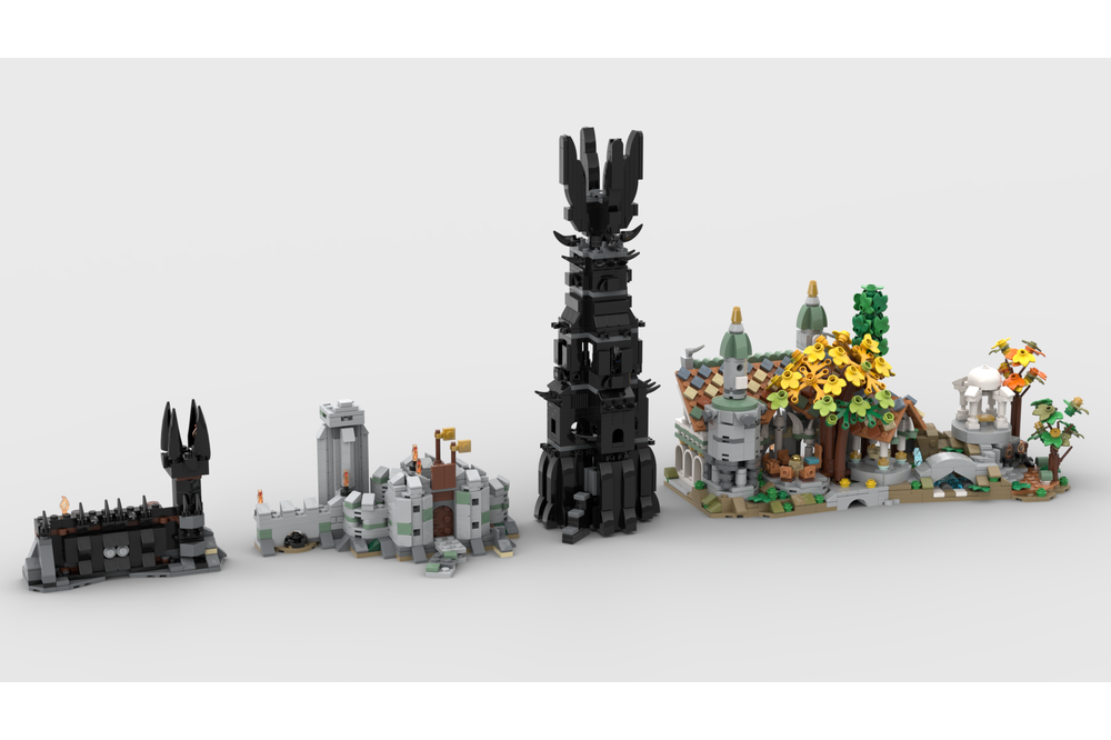 LEGO MOC Mini Lord Of The Rings Collection by christromans ...