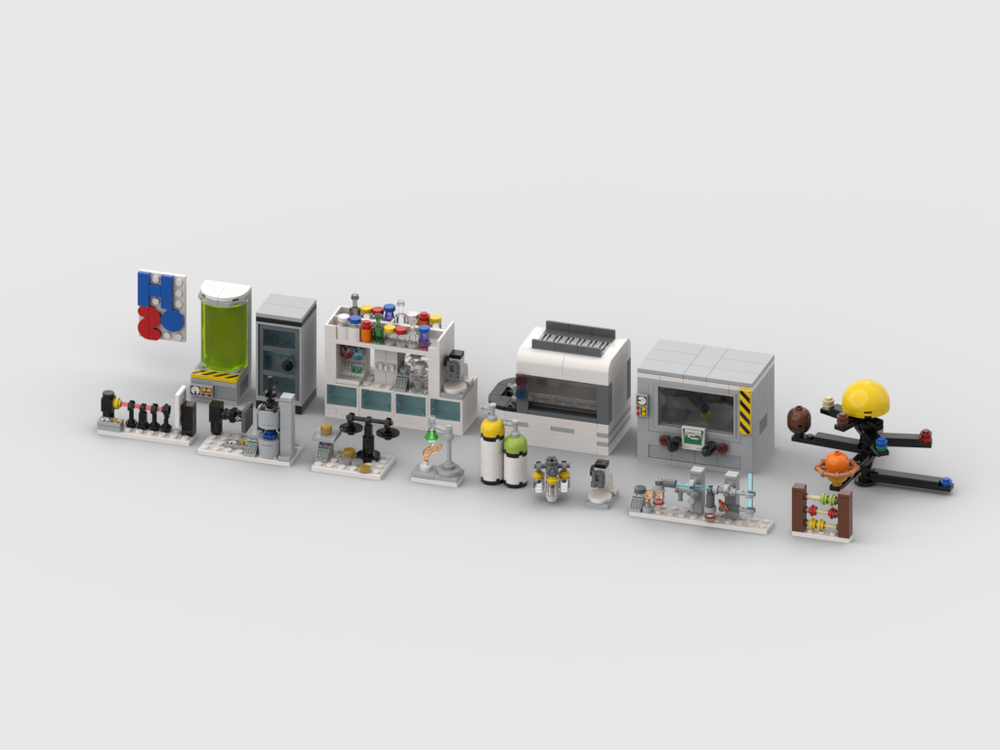 LEGO MOC Laboratory equipment by gabizon | Rebrickable - Build with LEGO