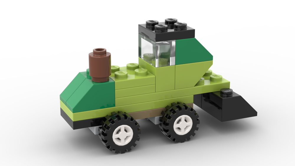 LEGO MOC 10713 Tractor by Lenarex | Rebrickable - Build with LEGO