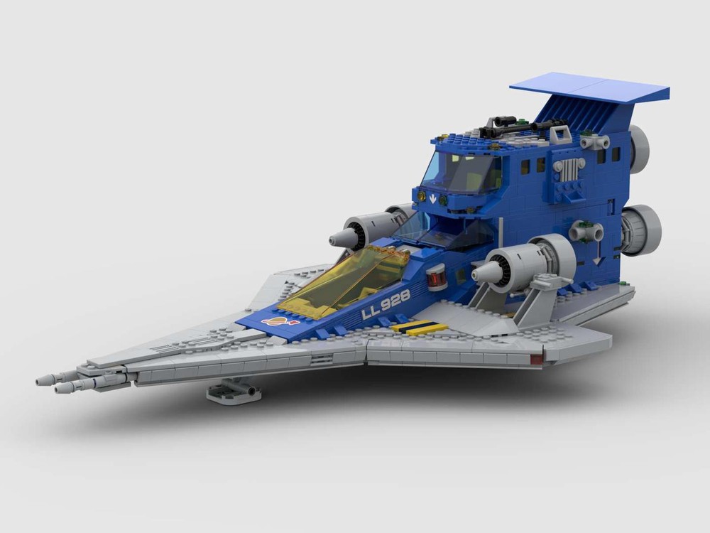 LEGO MOC Galaxy Transporter by kermith72 | Rebrickable - Build with LEGO