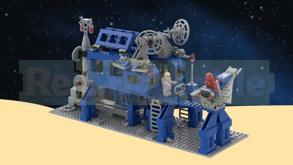 LEGO MOC Classic Space Reimagined: Intergalactic Command Base 6971 by ...