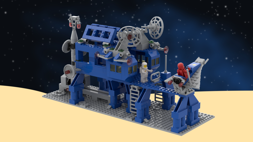 LEGO MOC-153917 Classic Space Reimagined: Intergalactic Command Base ...