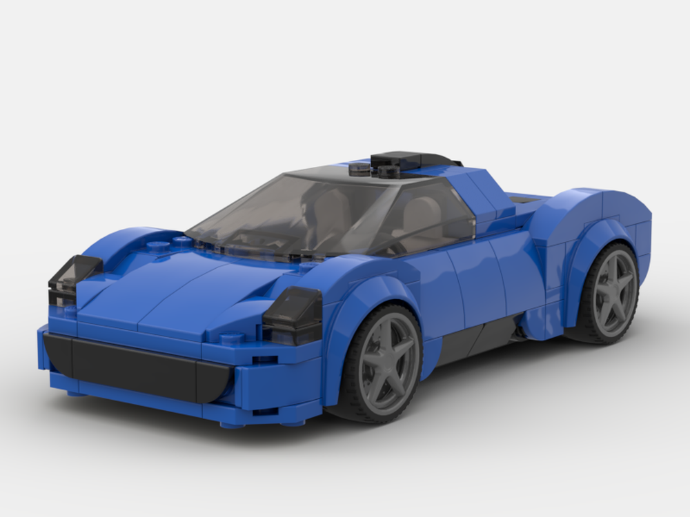 LEGO MOC 2024 Gordon Murray Automotive T.33 Spider by KineticKit