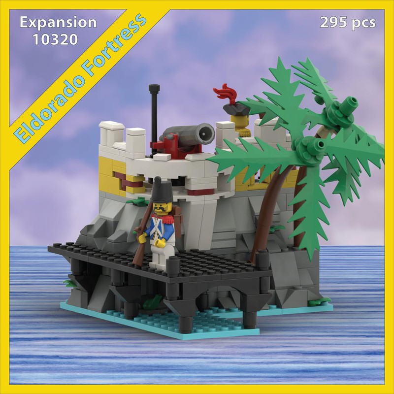 LEGO MOC Dock Expansion: Eldorado Fortress (10320) by  COLEMANTREBORBESTJEDITOHAVEEVE