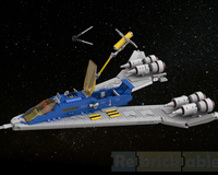 LEGO MOC-154006 Galaxy Lambda I & II from 3x 10497 Galaxy Explorer