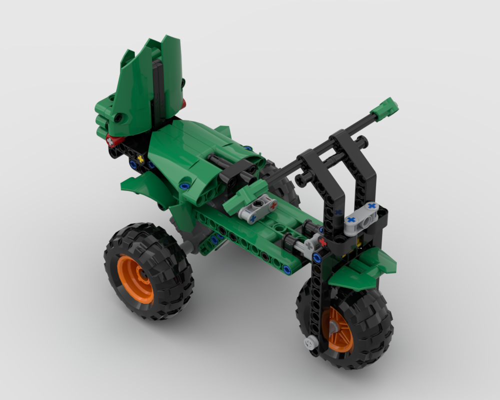 LEGO MOC-154085 Tricycle 42149 Alternative by ErikGS | Rebrickable ...