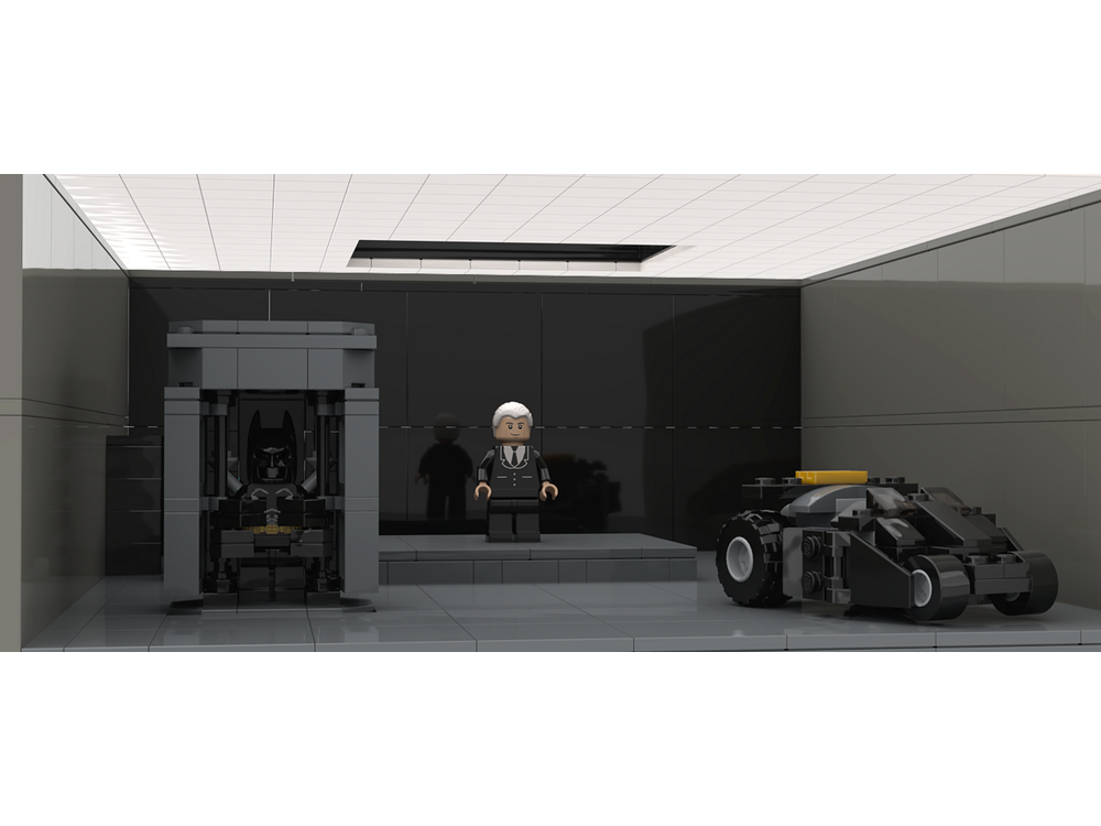 LEGO MOC (Batcave) The Dark knight Basement by FOR THE REPUBLIC ...