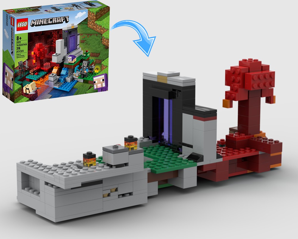 LEGO MOC Portal 21172 Alternative. by AlexGam | Rebrickable - Build ...