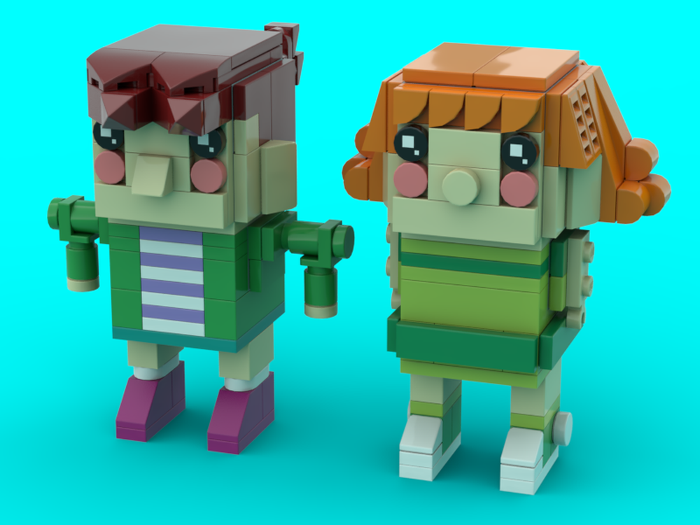 LEGO MOC Horrid Henry Brickheadz Set 1 by Pikminfan67 | Rebrickable ...