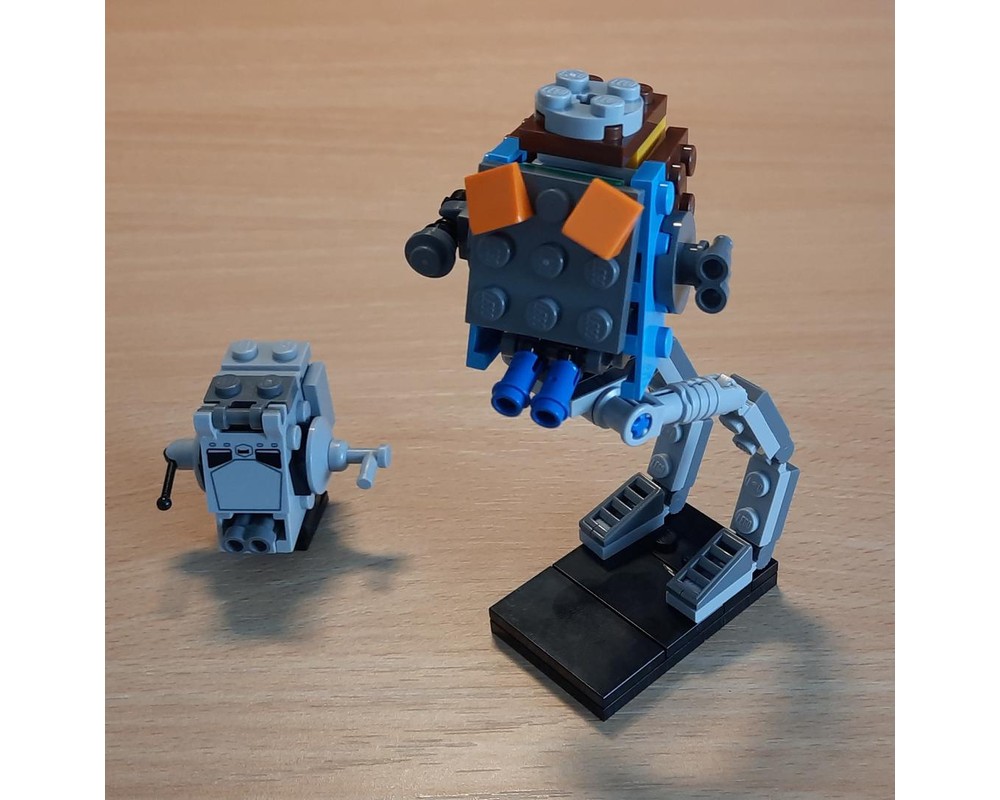 LEGO MOC Star Wars Mini Imperial All Terrain Scott Transport (AT-ST) by ...