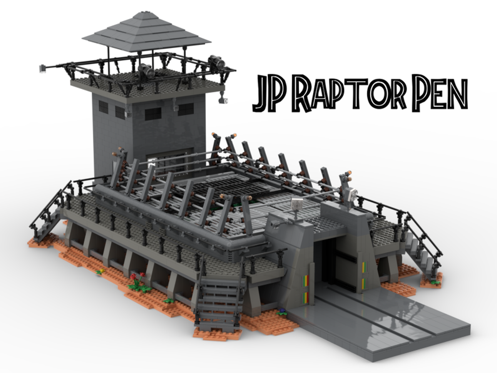 LEGO MOC-154167 JP Raptor Pen by JP_Brick | Rebrickable - Build with LEGO