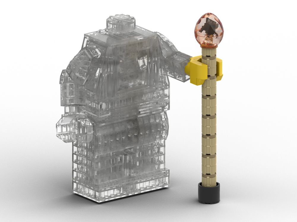 LEGO MOC John Hammond's Cane (Up Scaled Figure Scale) by Scorpio13