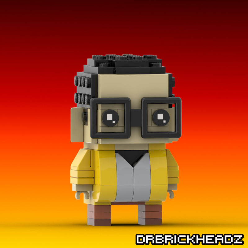 LEGO MOC Dennis Nedry (Jurassic Park) Brickheadz by DrBrickheadz ...