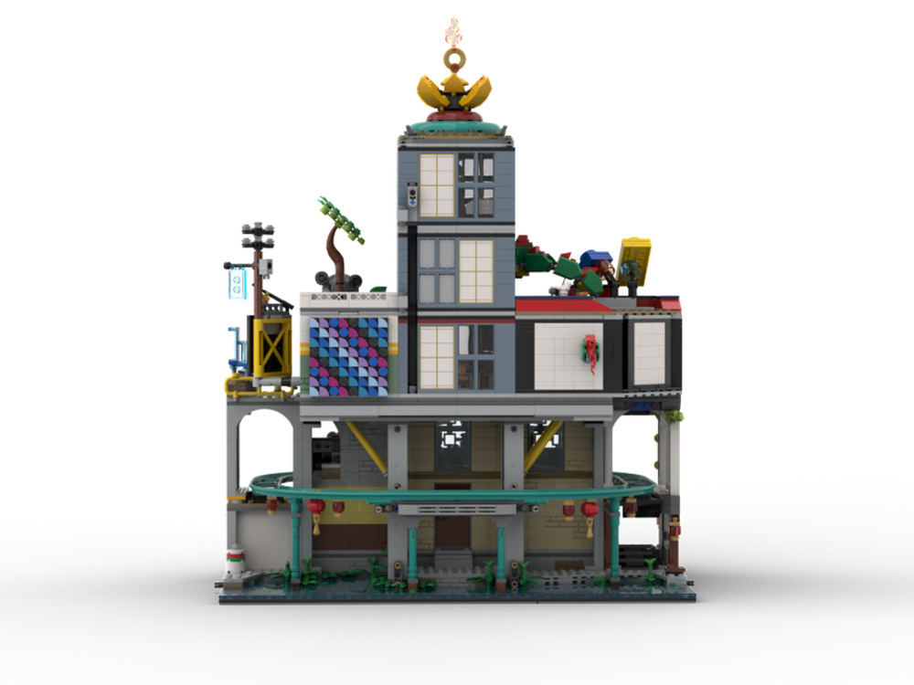 LEGO MOC Ninjago City of Lanterns by LordAlien | Rebrickable - Build ...