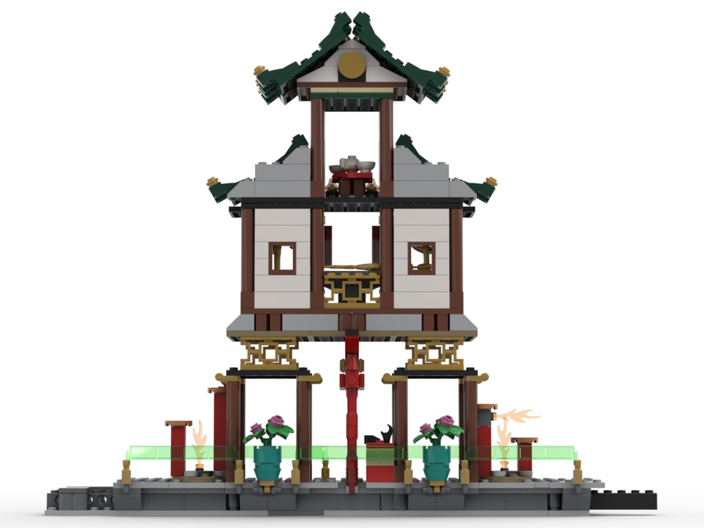 LEGO MOC Ninjago City Markets - Weapon Temple - Alt Design of Set