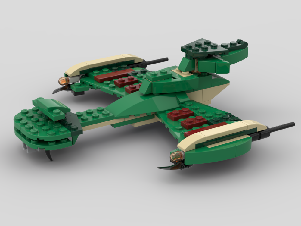 LEGO MOC 31058 (x2) Klingon Negh'Var by KlintIsztvud | Rebrickable ...