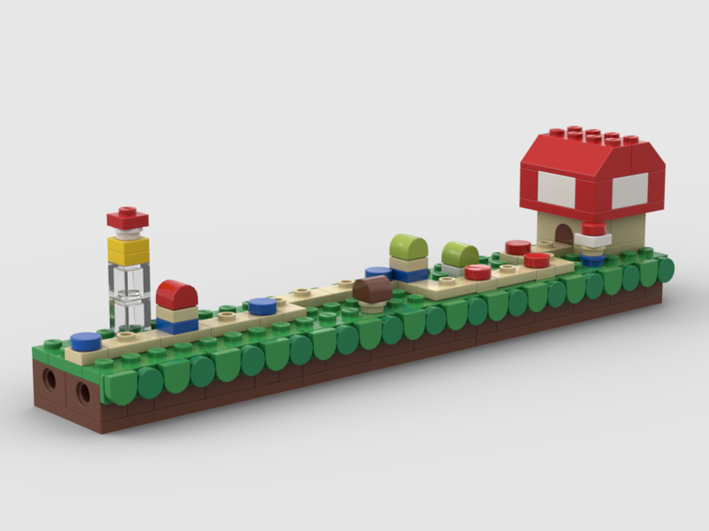 Lego best sale mario moc