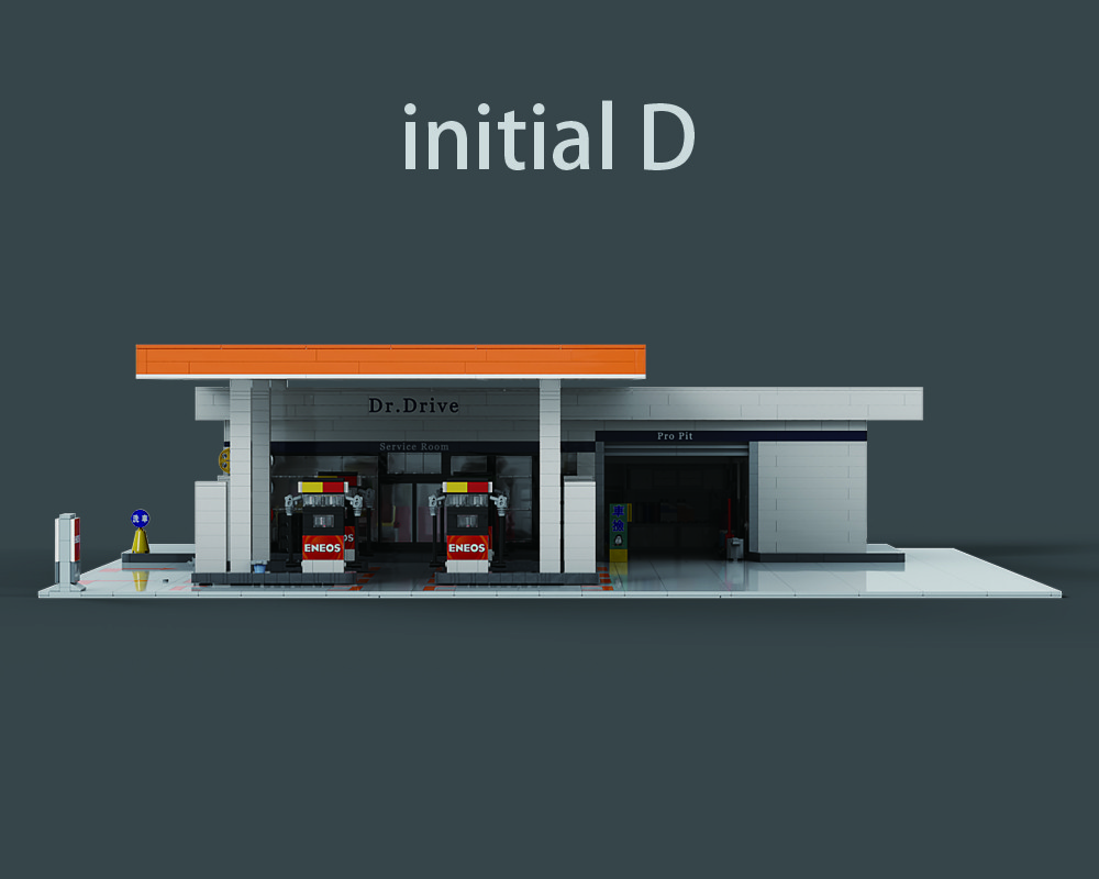 LEGO MOC initial D by xiaowang | Rebrickable - Build with LEGO