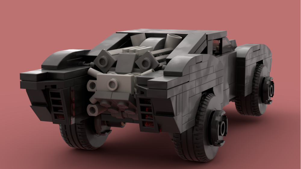 LEGO MOC-154373 The Batmobile by Hangarbay24 | Rebrickable - Build with ...