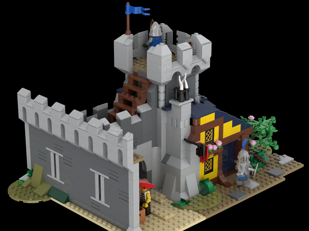 LEGO MOC Guarded Inn 31120 Alternate build by evilMedieval ...