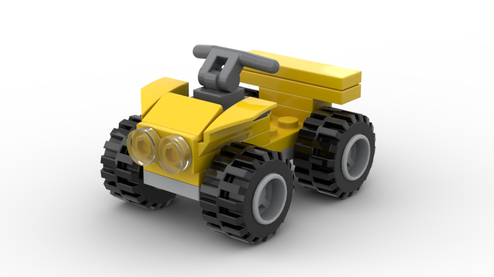 LEGO MOC 4x4 ATV by Feel The Bricks | Rebrickable - Build with LEGO