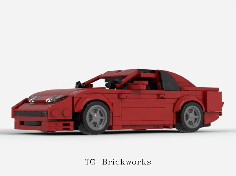 LEGO MOC Nissan 300ZX by tg brickworks Rebrickable Build with LEGO