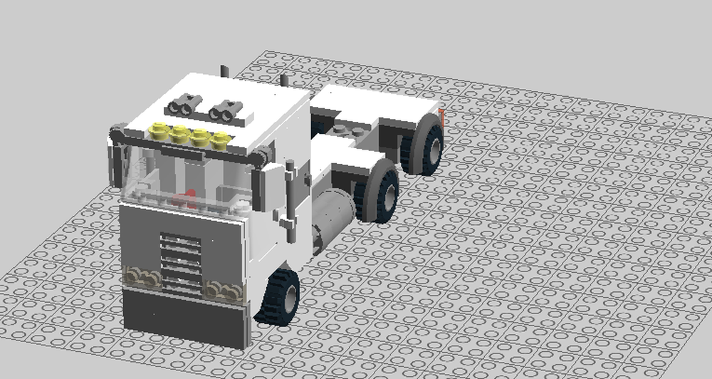 LEGO MOC Peterbilt 362 cabover by Eismaisa0001 | Rebrickable - Build ...