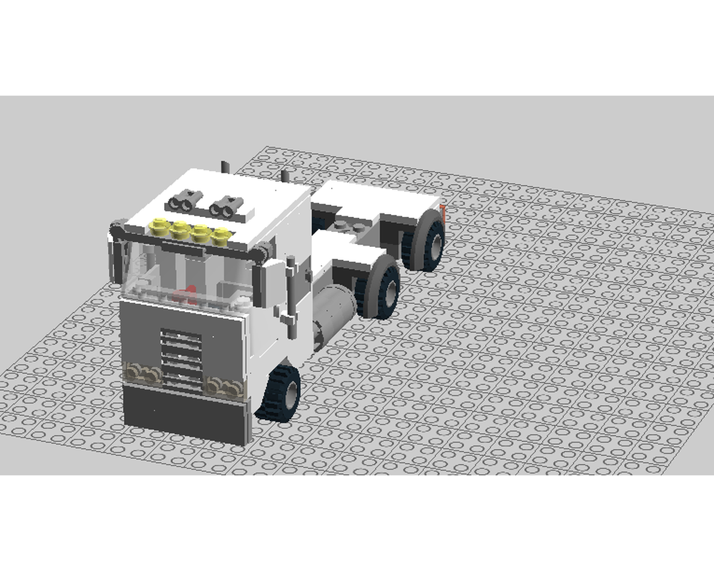 LEGO MOC Peterbilt 362 cabover by Eismaisa0001 | Rebrickable - Build ...