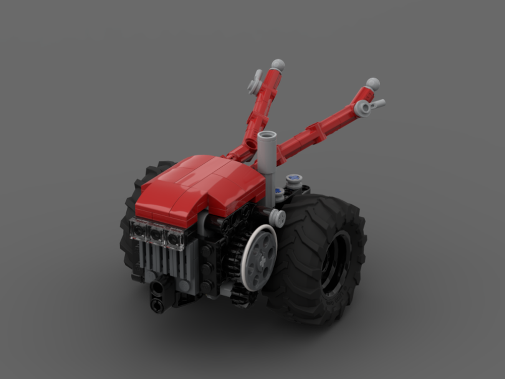 LEGO MOC Classical Sri Lankan hand tractor by Sanulanr