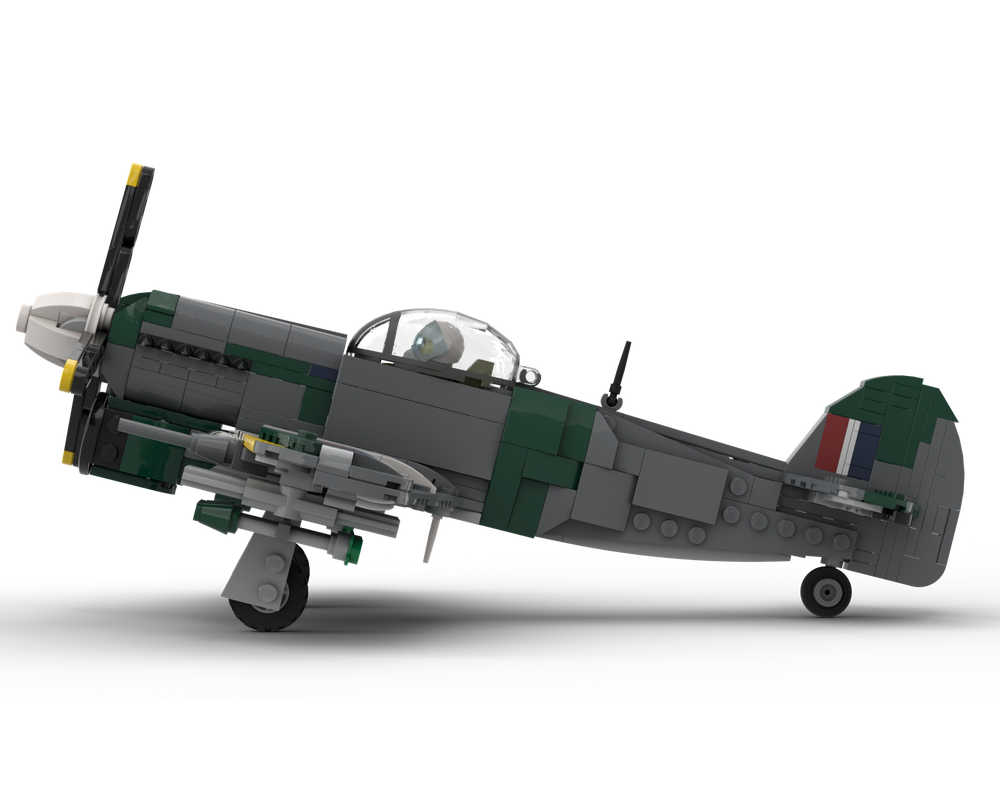 LEGO MOC Hawker Typhoon by model hangar | Rebrickable - Build with LEGO