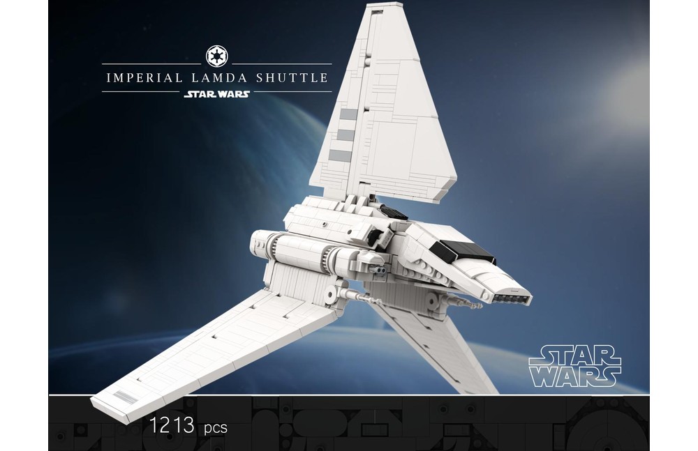 Lambda Class Lego Imperial Shuttle Release Date LEGO MOC Imperial