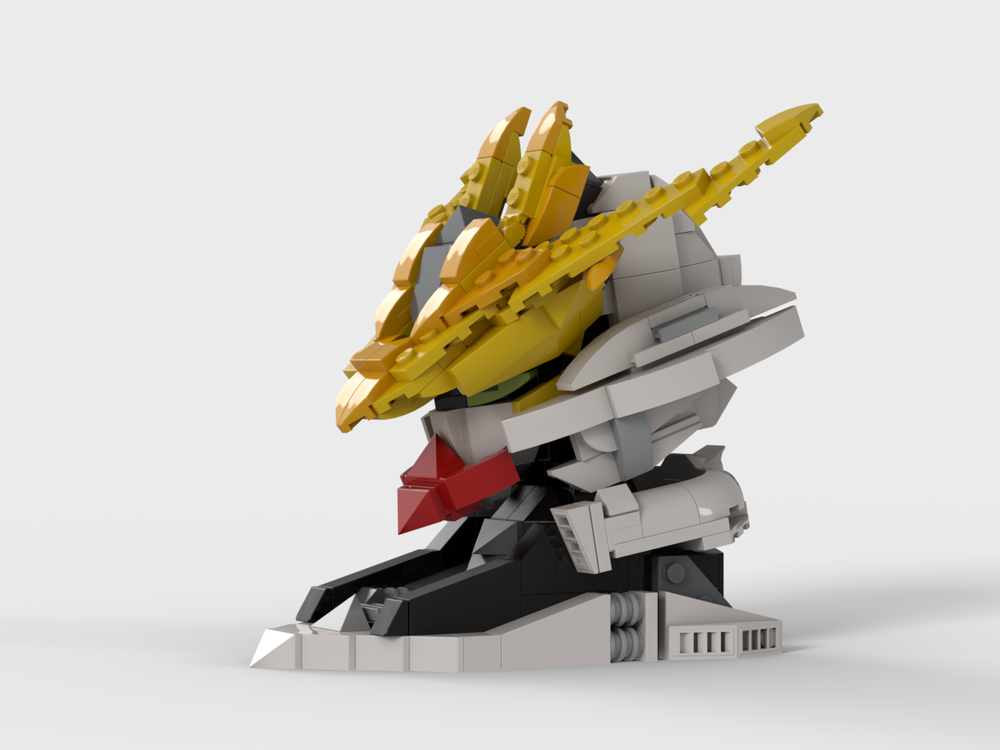 LEGO MOC Gundam Barbatos - Bust by aleehc | Rebrickable - Build with LEGO