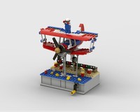 Action Stand for Daredevil Stunt Plane